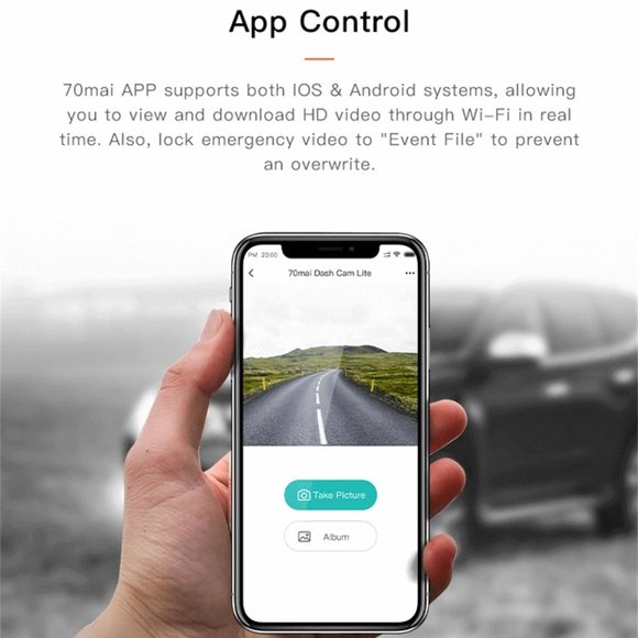 High quality WIFI Dash Cam with App supported - Picture 6 of 9